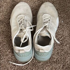 Nike Cream and Gray Casual Sneakers